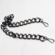 thumbnail image 1 of Bolso de Cadena Colcomx Correa plana aluminio grueso 60cm Gris, 1 of 8