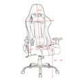 thumbnail image 2 of Costway Racing Style High Back Gaming Office Chair w/ Lumbar Support & Headrest Red, 2 of 10