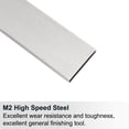 thumbnail image 4 of Uxcell Square Lathe Tool Bit Blank 2mm x 20mm x200mm M2 HSS (High Speed Steel) Turning Tool Milling Blank, 4 of 6