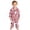 Red, variant on HCYSFG Boys Striped Pajama Sets 2 Piece Button Front Shirt And Pants Long Sleeve Notch Neck Lounge Set Contrast Piping Sleepwear Sets