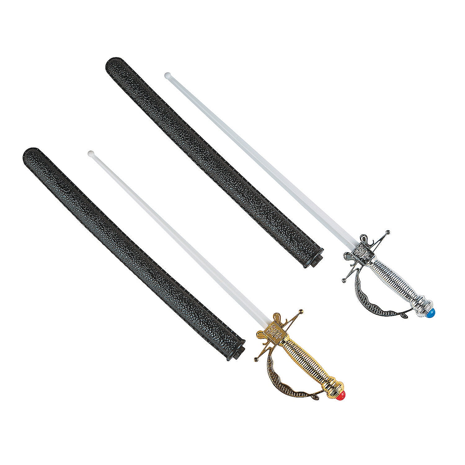 Plastic Sword W/Sheath Party Favors 12 Pieces