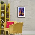 thumbnail image 3 of Stupell Industries Contemporary Moody Converse with Neon Splash Black Framed Print Under Glass, 17 x 23, by Creative Studio, 3 of 8