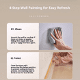 thumbnail image 5 of ShangTianFeng Gray Interior Paint & Primer Kit, 1-Gallon, Premium Eggshell Finish, Stain-Resistant Coating for Living Room, Kitchen, Office & Home Renovation, DIY-Friendly, 5 of 11