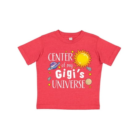 

Inktastic Center of my Gigi s Universe Gift Toddler Boy or Toddler Girl T-Shirt