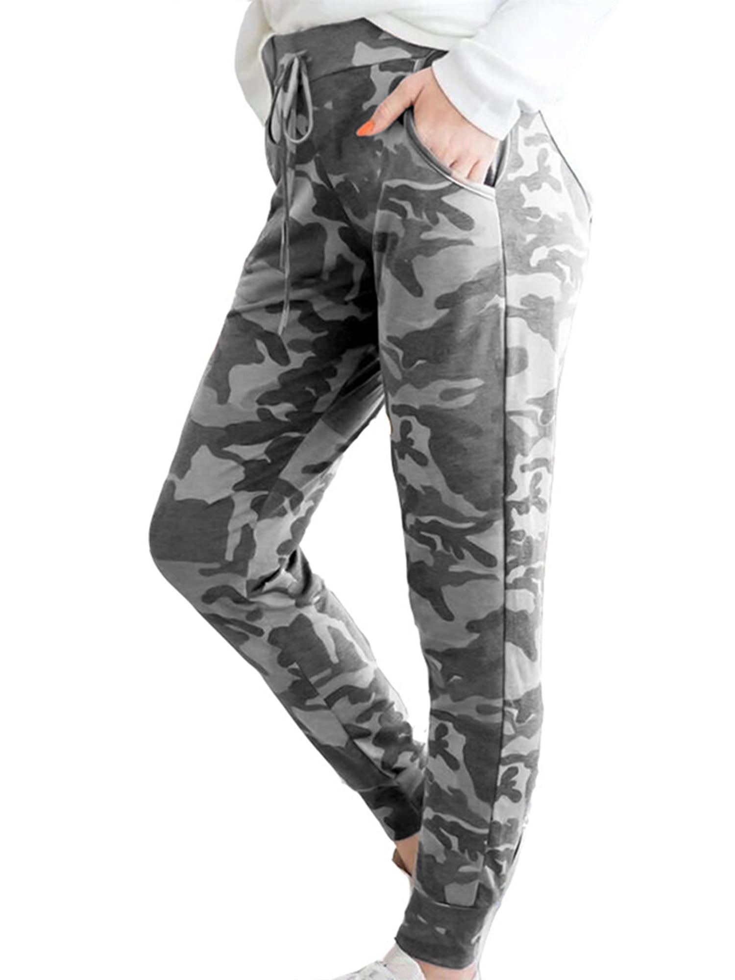 Womens Camouflage High Waisted 