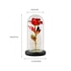 thumbnail image 3 of Xihbxyly Rosa de Cristal Romántica, Decoración con Luz Led, Elegante Base de Madera, Vidrio de Borosilicato Alto, Hermosa Luz de Noche, Perfecta para San Valentín, Día de La Madre, Aniversarios, Tama, 3 of 3