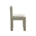 thumbnail image 4 of TOV Furniture Hazel Grey Boucle Dining Chair, 4 of 7