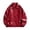Red, variant on Men's Faux Crocodile Leather Embossed Moto Biker Jacket Coat Windproof Zip Up Outerwear with Shoulder Epaulets Pockets for Streetwear, Red, M