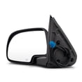 thumbnail image 5 of KarParts360 For Chevy Silverado 1500/2500 HD Classic 2007 Door Mirror Driver Side | Textured Black | Power | Manual Foldaway | Heated | Replacement For GM1320293 | 15226944, 5 of 9
