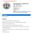 thumbnail image 2 of Front Brake Rotor - Compatible with 2001 Chrysler LHS - Power Stop, 2 of 2