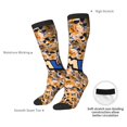 thumbnail image 5 of Saiise Sml Jeffy F Funny Socks Men Women Boys Kids Adults Novelty Graphic Crew Tube Socks Crazy Design Casual Dress Socks for Sports,Running,Travel, 5 of 7