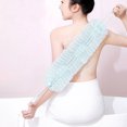 thumbnail image 7 of 2-in-1 Shower Pouf & Back Scrubber, Exfoliating Washcloth Towel with Suction Cup - Body Scrubber Exfoliator, Loofah Sponge,Men Women Net Sponge Rag for Use in Shower Bath Shower Scrubber,4PC, 7 of 7