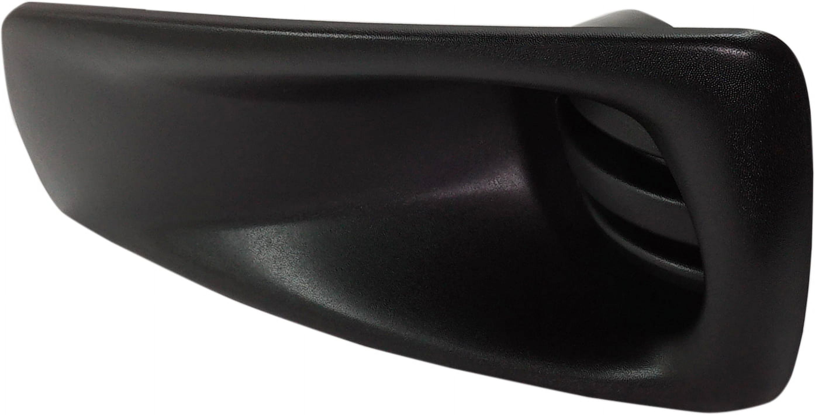Fog Light Cover Compatible with 2008-2015 Kenworth T660 Left Driver Black