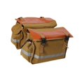 thumbnail image 3 of Siruishop Bike Pannier Double Pannier Multifunctional Bike Bags for Rear Rack for Shopping Dark Brown, 3 of 8