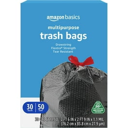 Karat Large Outdoor Waste Barrel Drum Plastic Trash Bags, 55-60