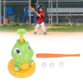 thumbnail image 1 of Juguete Lanzador De Béisbol Para Niños, Juego De Máquina De Lanzamiento Para Niños, Bate De Béisbol Retráctil, Lindo Dinosaurio, Potente Interactivo Para Patio Trasero, 1 of 7