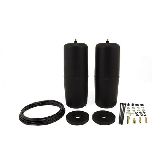 Air Lift Helper Spring Kit 60818HD Air Lift 1000 HD; Air Spring; Inside Coil Spring Mount; Upto 2100 Pounds Of Leveling Capacity; Polyurethane