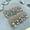 No. 433 Long Ladder White Warm Elf, variant on Internet celebrities wear finished nail art patches light luxury full of diamonds milk tea nude white fake nails detachable bridal nail