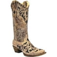 thumbnail image 1 of CORRAL Women's Stingray Inlay Cowgirl Boot Snip Toe Brown 7.5 M US, 1 of 4