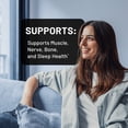 thumbnail image 2 of NatureWise Magnesium Glycinate 400 mg - High Absorption Chelated Magnesium Glycinate for Sleep, Relaxation, Muscle & Bones* - Gentle on Stomach, Vegan, Non-GMO - 90 Capsules[90-Day Supply], 2 of 13