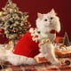 thumbnail image 5 of Decoraciones navideñas, adornos navideños, regalos de Navidad, ropa de invierno para gatos, suéter de invierno para mascotas, conjunto de invierno, ropa de lona, 5 of 8