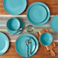 thumbnail image 7 of 12pc Stoneware Dinnerware Set Blue, 7 of 7