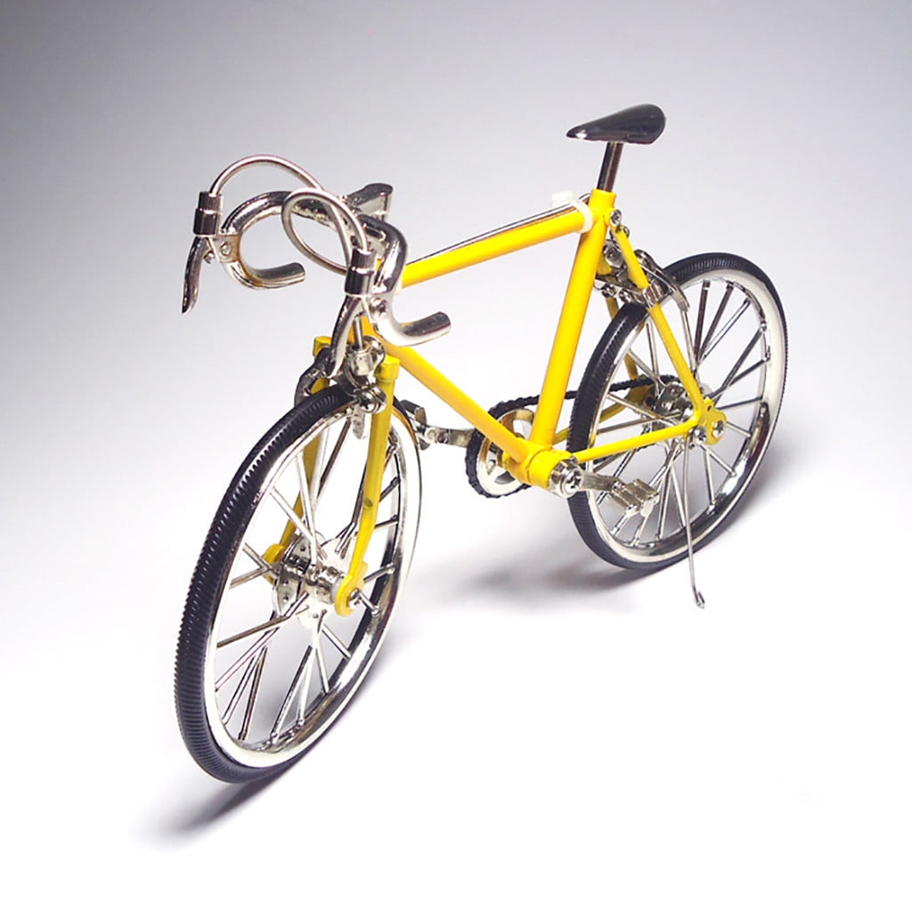 Tailored Learning Toy 1/10 Simulation Alloy Racing Bicycle Lane Bicycle