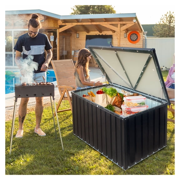 Outdoor Metal Storage Box Store Small