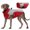 C, variant on Dog Winter Coat Built in Harness Windproof Reflective for All Sizes
