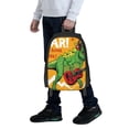 thumbnail image 4 of Disketp Cool Dinosaur Playing Guitar Mochila Minimalista de Gran Capacidad, Mochila de Viaje para Escuela, Trabajo o Uso Diario, 4 of 5
