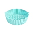 thumbnail image 2 of Round Reusable Silicone Tray Air Fryer Accessories For Kitchen, 2 of 4