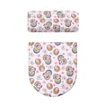 thumbnail image 5 of HELLHERO Easter Egg Salamander Toilet Seat Cover Replacement 2 Pcs Set Polyester Non-Slip for Family, 5 of 8