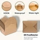 thumbnail image 4 of Envases de comida Kaderron desechables, 2 litros, 50 paquetes de papel kraft, 4 of 6