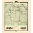 thumbnail image 3 of Andreas 15x17 Black Modern Framed Museum Art Print Titled - Cerro Gordo Iowa Landowner - Andreas 1874, 3 of 5