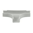 thumbnail image 5 of Construct Pro Raceway Cable Cover T-Adapters (5-Pack, .87-inch, White), 5 of 5