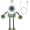 Green, variant on Poseable Robot Fan – 5 Speeds, Strong Suction, LED, Digital Display, Phone Holder, 2026 Cute Robo Desk Fan, USB Rechargeable, Portable Bendable Personal Desktop Fans for Office Travel