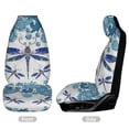 thumbnail image 2 of Dragonfly Print Car Seat Covers Front Seats Universal Fit for Cars SUV Truck Auto Interior Accessories, 2 of 3