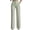 Gray, variant on Solid Casual Straight Leg Women's High Waist Pants Business Pants Wide Leg Women Purple S(S)
