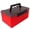 Red, variant on CEORPER Fishing Tackle Box Fishing Lined Organizers Squid Jig Hard Lures Tool Case
