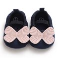 thumbnail image 6 of Yoyauz Baby Girl Mary Jane Shoes Anti Slip Rubber Sole Ballet Slippers Princess Dress Wedding Shoes Newborn Kids Shoes Toddler Shoes（0-12 Month）, 6 of 9