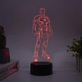 thumbnail image 2 of 3D Night Light Creative Light Painting Decoration Ornament Kids Gifts UFO White Flash 9 16 Color Remote, 2 of 5