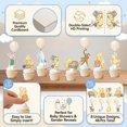 thumbnail image 3 of JoyPopr 48 toppers clásicos vintage de Winnie para cupcakes, 3 of 8
