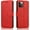 Red, variant on QLTYPRI Case for iPhone 13 Premium PU Leather Simple Wallet Case Card Slots Kickstand Magnetic Closure Shockproof Flip Cover for iPhone 13 6.1 inch - Blue