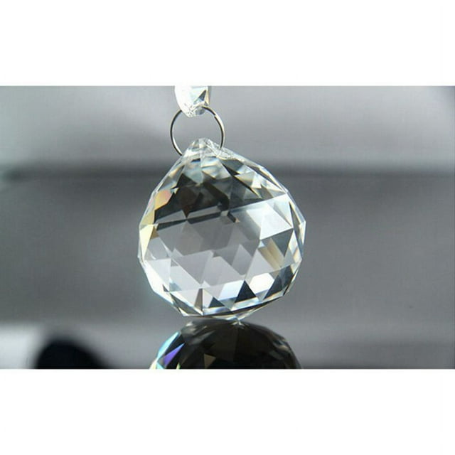 Máquina de molienda de bolas de cristal K9, transparente, 30 mm, 40 mm, bola de iluminación de cristal, colgante de cristal