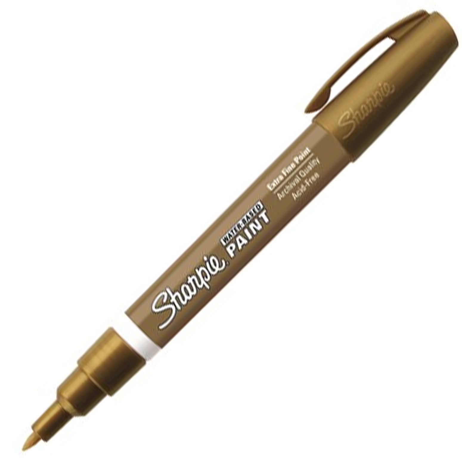 Sharpie Poster Paint Marker Water Based Fine Pt Gold