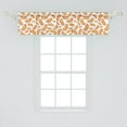 thumbnail image 2 of Ambesonne Hot Dog Window Valance, Simplistic Sandwich Doodle, 54" X 12", Multicolor, 2 of 3