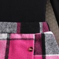 thumbnail image 6 of Splozh Newborn Outfits Baby Girl Fashion, Skirt Sets 2 Piece Outfits Square Neck Puff Sleeve Tops Plaid Mini Skirt Shorts Fall Winter Clothes,Black,6-7 Years, 6 of 9