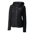 thumbnail image 2 of Women's Cutter & Buck  Charcoal UTSA Roadrunners Mainsail Sweater-Knit Full-Zip Hoodie, 2 of 3
