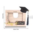 thumbnail image 3 of Class of 2025 Graduation Picture Frame,Wooden Photo Frame Desktop Ornaments,Graduation Gifts for High School College,graduation gifts for her (C,20X15cm), 3 of 6