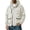 White, variant on JTSRKL Mens Lightweight Hooded Jackets Windproof Long Sleeve Outdoor Breathable Casual Coat Versatile Hiking Travel Autumn Outerwear Tops